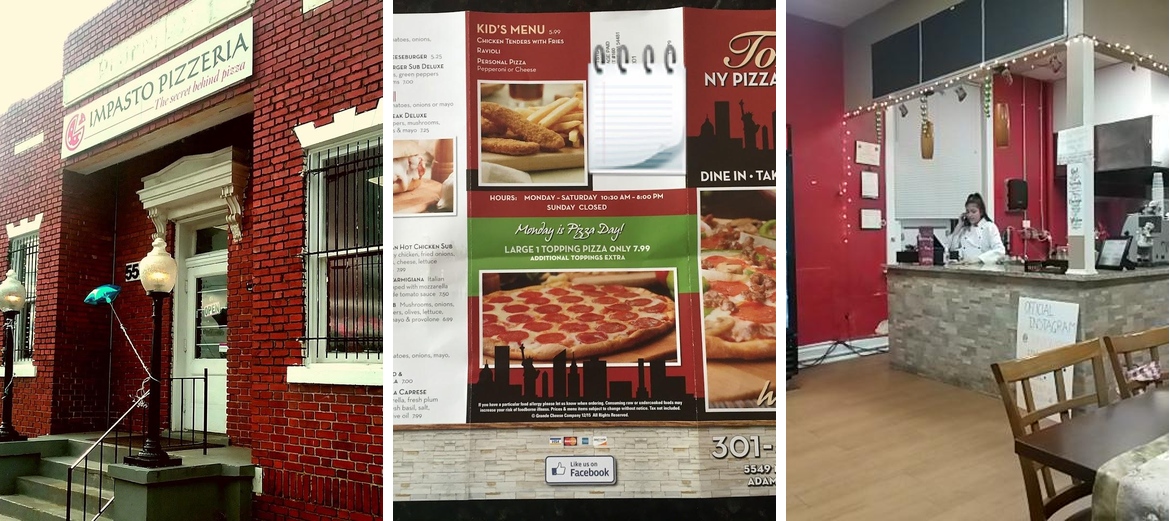 Tony's NY Pizza & Subs Menu